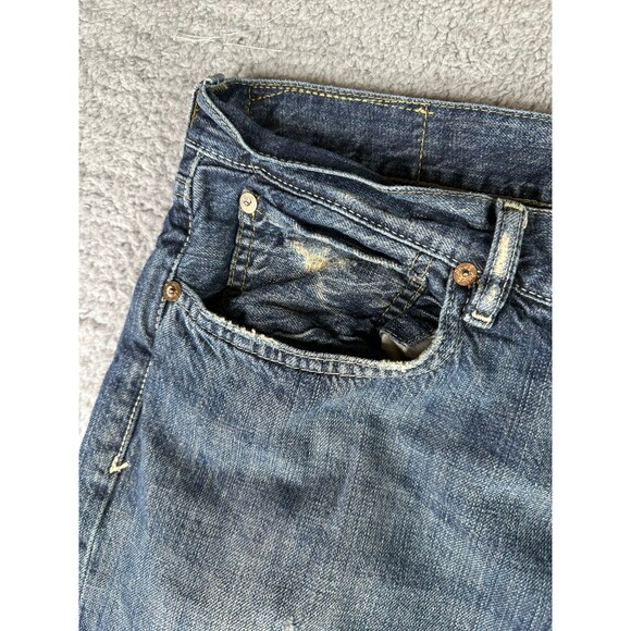 Polo Ralph Lauren bootcut jeans lightly destructed awesome 34x32 - Picture 6 of 10